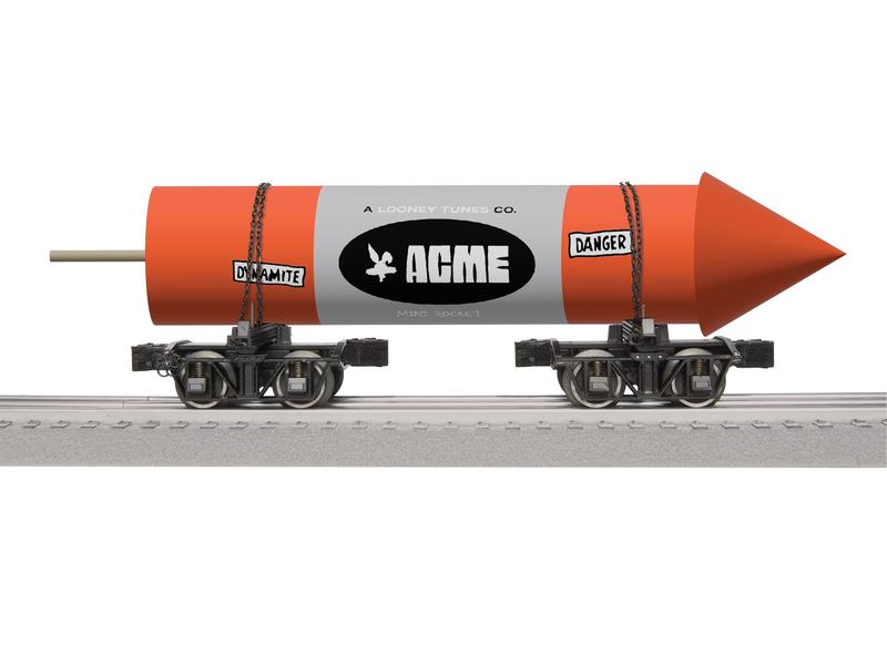 Acme Engineering Model Rockets 2526590 ACME Disconnect Rocket Car